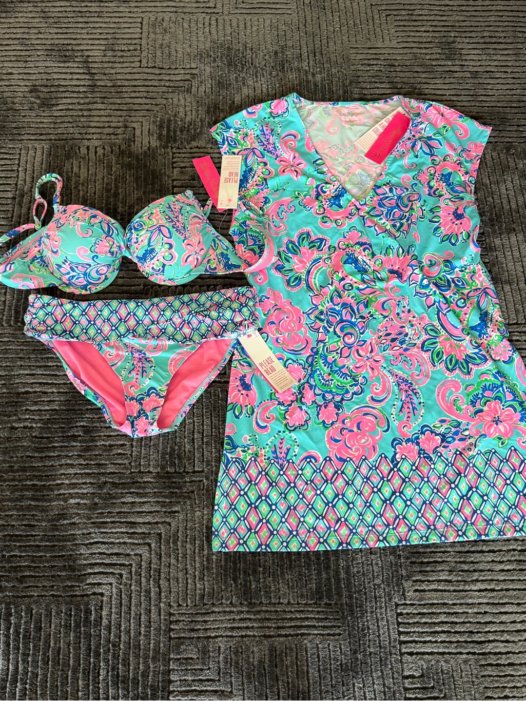 Lilly Pulitzer Swim Set